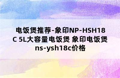 电饭煲推荐-象印NP-HSH18C 5L大容量电饭煲 象印电饭煲ns-ysh18c价格